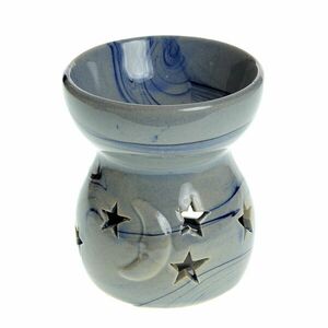 Suport aromaterapie din ceramica cu stele imagine