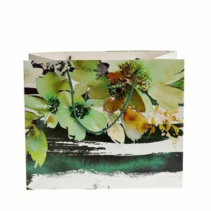 Punga de cadou design floral 33x40 cm imagine