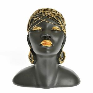 Statueta femeie africana 22 cm imagine