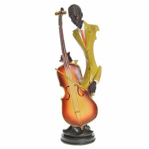 Statueta violonist din polirasina 30 cm imagine
