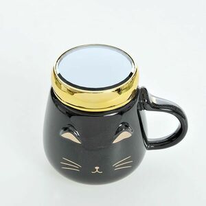 Cana din ceramica cu pisica imagine
