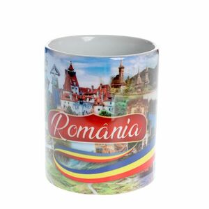 Cana din ceramica Romania 330 ml imagine