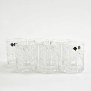 Set 6 pahare din cristal pentru whisky 360 ml imagine