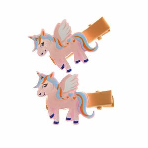 Set 2 agrafe cu unicorn imagine