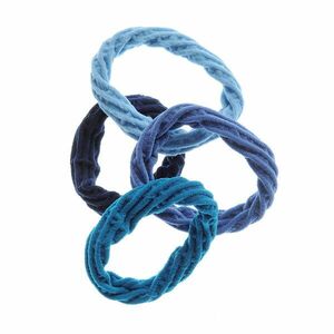 Set 4 elastice albastre plasa imagine