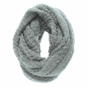 Fular dama circular tricotat imagine