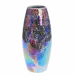 Vaza multicolora mozaic 30 cm imagine