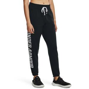 Pantaloni din amestec de lyocell cu imprimeu logo supradimensionat pentru fitness Rival imagine