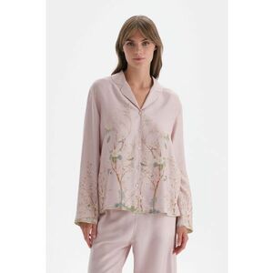 Camasa de pijama cu imprimeu floral imagine