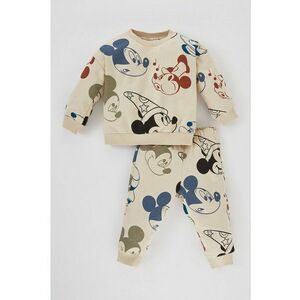 Pijama din amestec de bumbac cu imprimeu Mickey Mouse imagine
