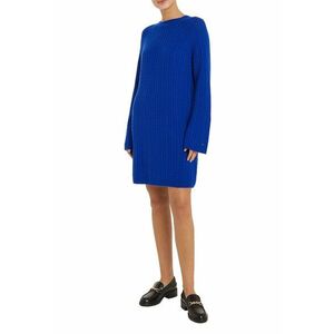 Rochie-pulover de lana cu model torsade imagine