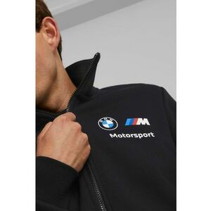 Bluza de trening cu fermoar si logo BMW imagine