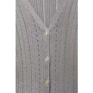 Cardigan tricotat fin Aluminio imagine