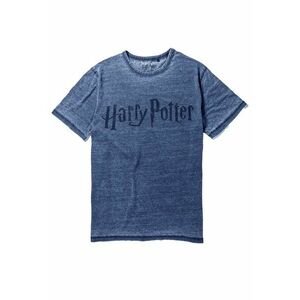 Tricou cu imprimeu Harry Potter Classic Logo Blue 5463 imagine
