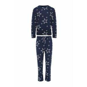Pijama lunga cu imprimeu cu stele imagine