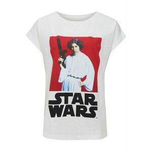 Tricou de bumbac cu decolteur rotund Star Wars Princess Leia 4031 imagine