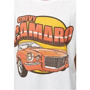 Tricou de bumbac cu imprimeu Camaro 4023 imagine