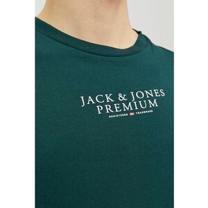 Jack & Jones tricou barbati, culoarea verde, cu imprimeu imagine