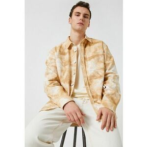 Jacheta-camasa de bumbac cu model tie-dye imagine