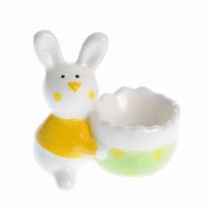 Suport ceramic pentru ou iepure imagine