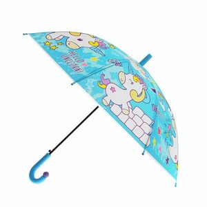 Umbrela albastra cu unicorni imagine