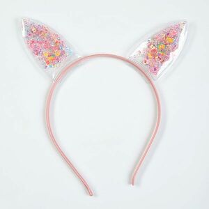 Bentita roz cu urechi pentru copii imagine
