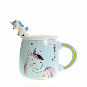 Cana din ceramica cu unicorn imagine