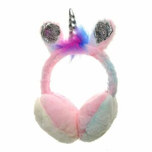 Aparatoare multicolora de urechi cu design unicorn imagine