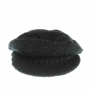 Sapca neagra, tricotata imagine