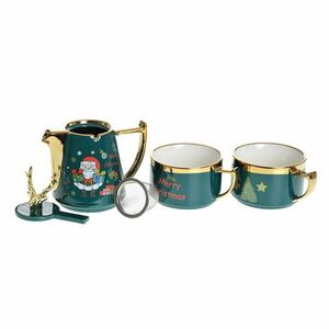 Set ceainic cu 2 cani din ceramica imagine