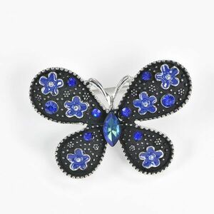 Brosa martisor fluture albastru imagine