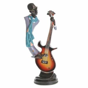 Statueta chitarist din polirasina 30 cm imagine