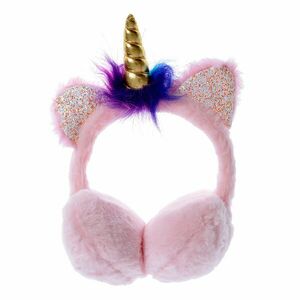 Aparatoare roz pentru urechi Unicorn imagine
