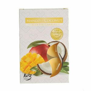 Set 6 lumanari parfumate Mango imagine