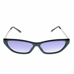 Ochelari de soare negri cu lentile ovale imagine