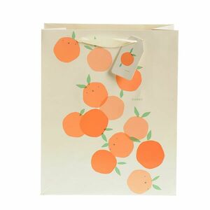 Punga de cadou cu design portocale 32x26 cm imagine