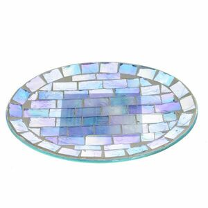Savoniera tip mozaic nuante de mov 15x12 cm imagine