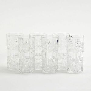 Set 6 pahare din cristal pentru apa imagine