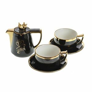 Set negru din ceramica pentru ceai imagine