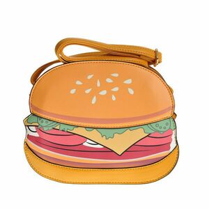 Geanta maro design hamburger imagine