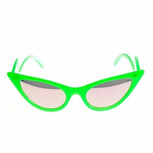 Ochelari de soare verzi cu lentile aurii imagine
