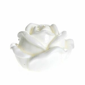 Lumanare decorativa trandafir alb imagine