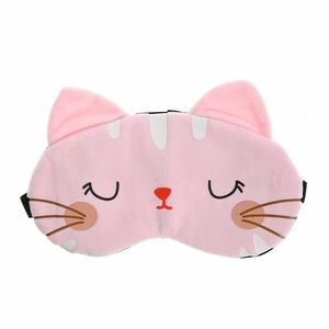 Masca pentru dormit pisica roz imagine