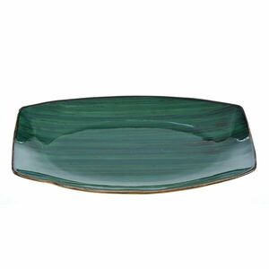Platou verde din ceramica 25 cm imagine