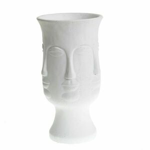 Vaza ceramica cu fete 30 cm imagine
