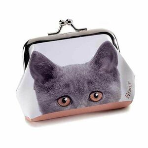 Mini portofel pisica imagine