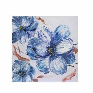 Tablou cu flori albastre imagine