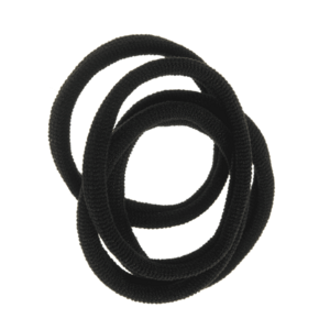 Set 4 elastice negre subtiri imagine