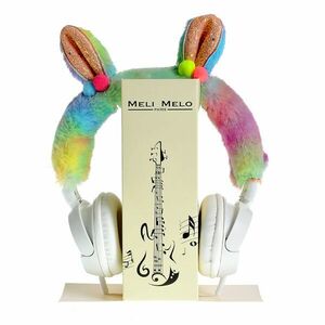 Casti audio multicolore cu urechi imagine