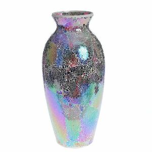 Vaza multicolora mozaic 40 cm imagine